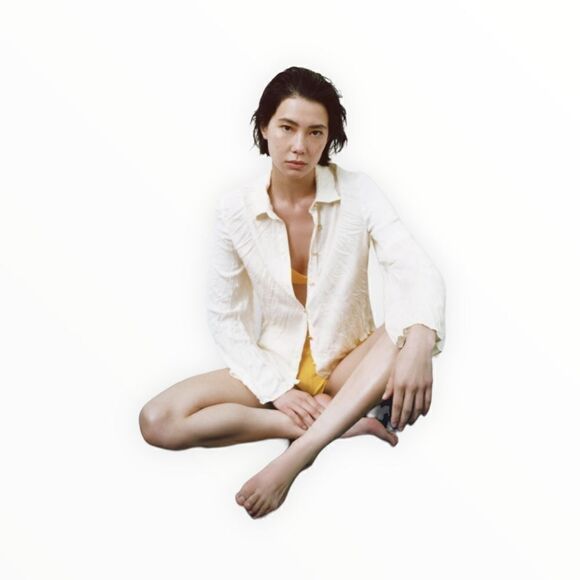 ZARA | Ecru | WRINKLED LOOK SHIRT - Picture 6 of 7